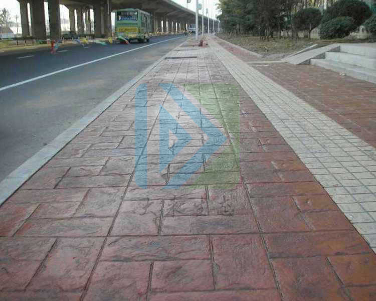 增城彩色混凝土壓模地坪 增城彩色混凝土壓模地坪